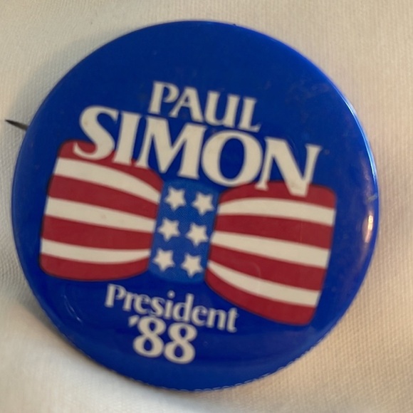 Vintage Paul Simon President '88 Pin  Bow Tie. - Picture 4 of 4